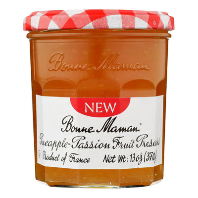 Bonne Maman - Preserves Pineap Pasn - Case Of 6-13 Oz - Orca Market