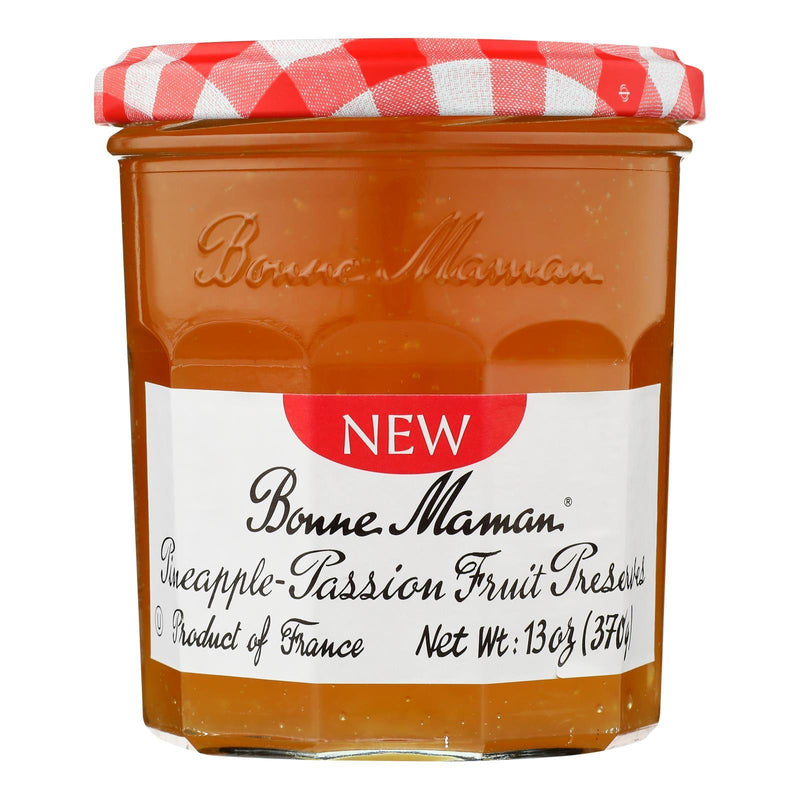 Bonne Maman - Preserves Pineap Pasn - Case Of 6-13 Oz - Orca Market