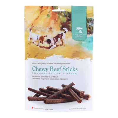 Caledon Farms - Dog Treat Chw Beef Stick - Case Of 4-7.8 Oz - Orca Market