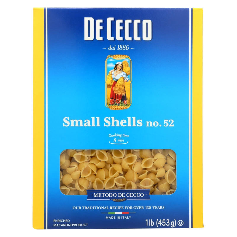 De Cecco Pasta - Pasta - Conchiglie - Case Of 20 - 16 Oz - Orca Market