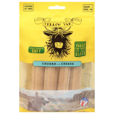 Yellow Yak - Churo Cheese Soft Dental Chew - Case Of 6-4 Oz - Orca Market