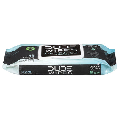 Dude Wipes - Wipes Medicated Wtch Hazl - 1 Each-48 Ct - Orca Market