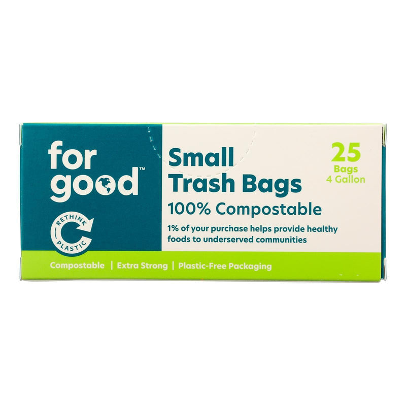 For Good - Trash Bags Small - Case Of 6-25 Ct - Orca Market