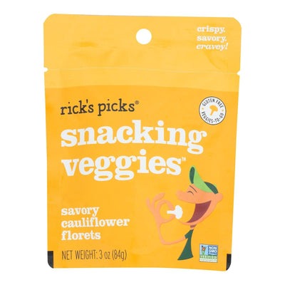 Rick's Picks - Veggies Snackng Cauliflower - Case Of 10-3 Oz - Orca Market