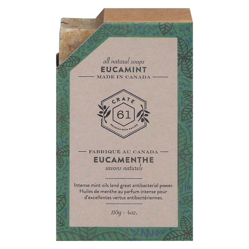 Crate 61 - Bar Soap Eucamint - Case Of 8-4 Oz - Orca Market