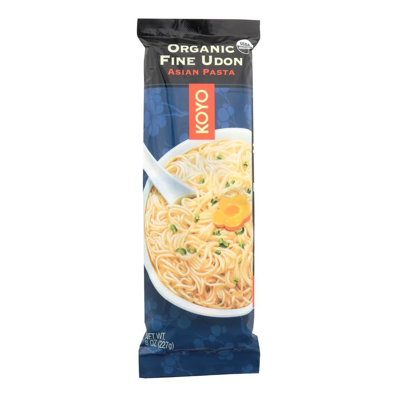 Koyo Organic Fine Udon Noodles - Case Of 12 - 8 Oz - Orca Market