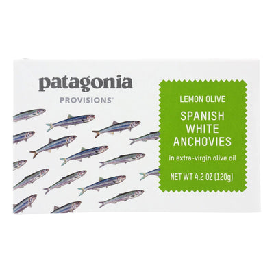 Patagonia Provisions - Anchovies Lemon Olive Oil - Case Of 10-4.2 Oz - Orca Market