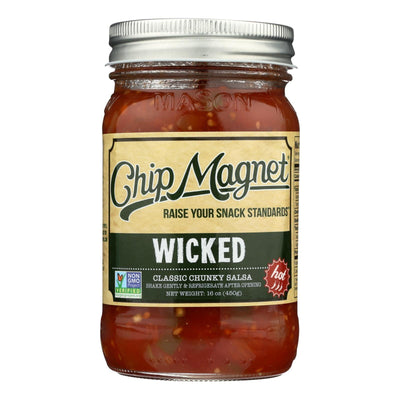 Chip Magnet Salsa Sauce Appeal - Salsa - Wickedly Delicious - Case Of 6 - 16 Oz. - Orca Market