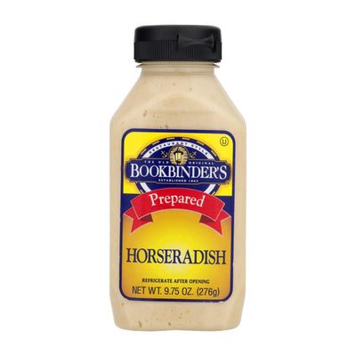 Bookbinder's - Horseradish - Prepared - Case Of 9 - 9.75 Oz. - Orca Market