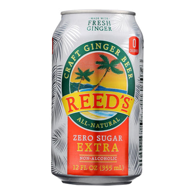 Reed's - Ginger Beer 652 0 Sugar - Case Of 6 - 4/12 Fz - Orca Market