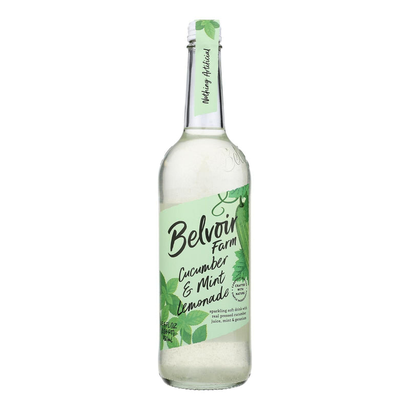 Belvoir Cucumber & Mint Lemonade - Case Of 6 - 25.4 Fz - Orca Market