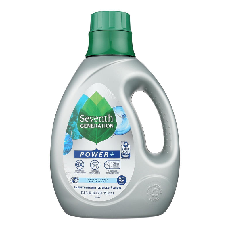 Seventh Generation - Liquid Laundry Pwr Free Clear - Case Of 4-87.5 Fz - Orca Market