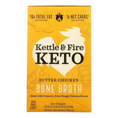 Kettle And Fire - Bone Broth Butter Chicken - Case Of 6-16.9 Oz - Orca Market