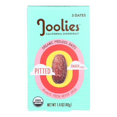 Joolies - Dates Pitted Snack Pack - Case Of 12-1.4 Oz - Orca Market