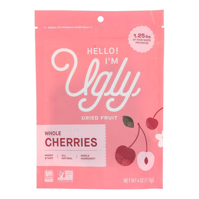 Hello! I'm Ugly - Dried Cherries 100% Upcycld - Case Of 12-4 Oz - Orca Market