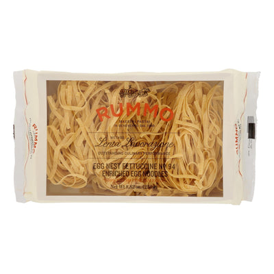 Rummo - Pasta Fettuccine Egg Nest - Case Of 12 - 8.82 Oz - Orca Market