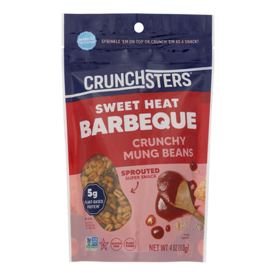 Crunchsters - Protein Snack Bbq - Case Of 6 - 4 Oz - Orca Market