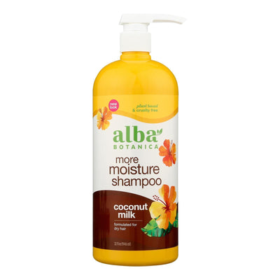 Alba Botanica - Hawaiian Shampoo - Drink It Up Coconut Milk - 32 Fl Oz - Orca Market