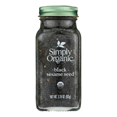 Simply Organic Spice - Organic - Sesame Seed - Black - Case Of 6 - 3.28 Oz - Orca Market