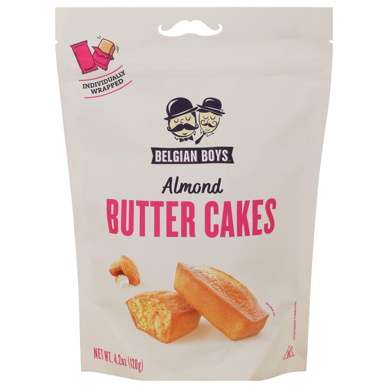 Belgian Boys - Almond Butter Cakes - Case Of 6-4.2 Oz - Orca Market