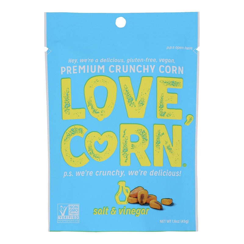 Love Corn - Roasted Corn Salt N Vinegar - Case Of 10-1.6 Oz - Orca Market