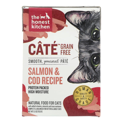 The Honest Kitchen - Cat Food Salmon Cod Pate - Case Of 12-5.5 Oz - Orca Market