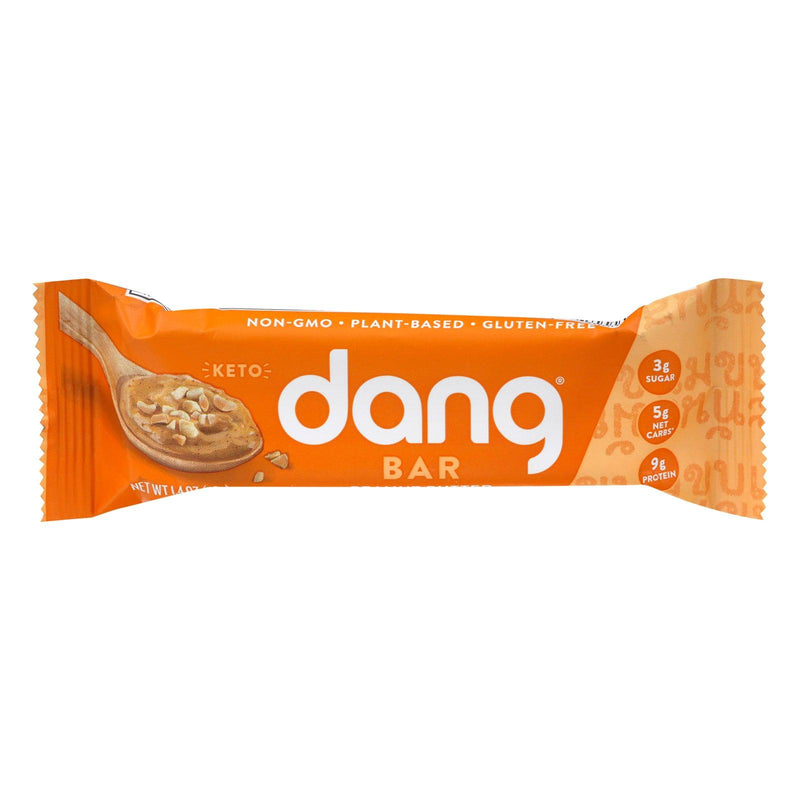 Dang - Bar Peanut Butter - Case Of 12-1.4 Oz - Orca Market