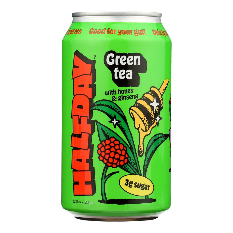 Halfday - Tonic Green Tea Honey Gnsng - Case Of 12-12 Fz - Orca Market