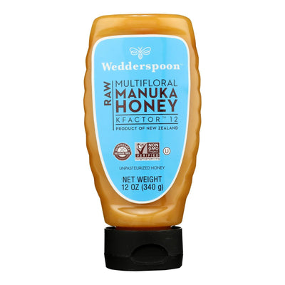 Wedderspoon - Honey Manuka Kfactor - Case Of 6 - 12 Oz - Orca Market