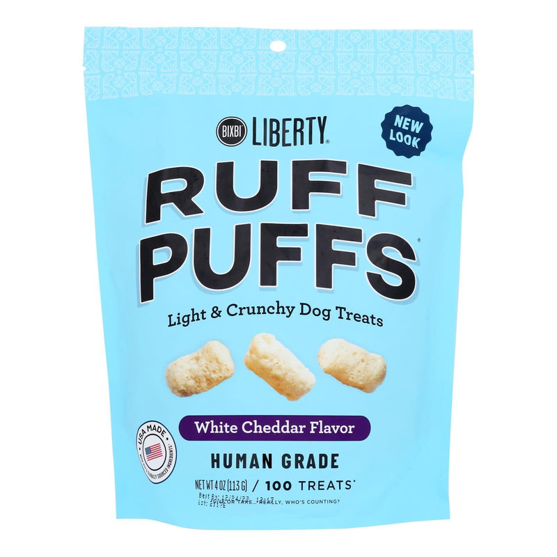 Bixbi - Ruff Puffs White Cheddar - Case Of 8-4 Oz - Orca Market