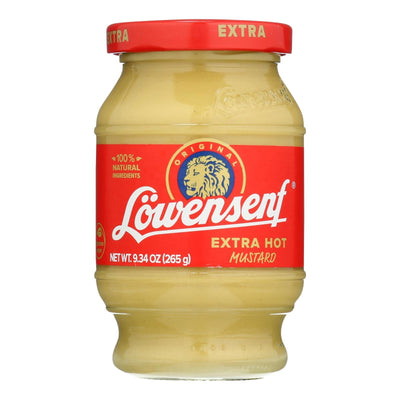 Lowensenf Germany's Favorite Hot Mustard - Case Of 6 - 9.3 Oz - Orca Market