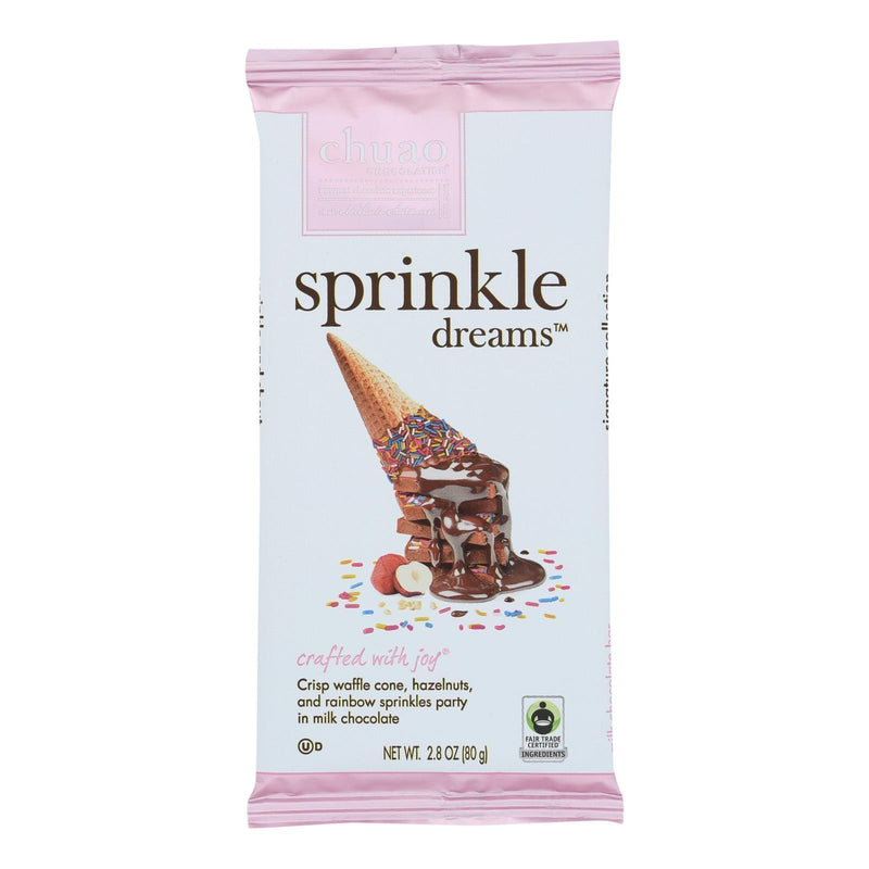 Chuao Chocolatier - Bar Sprinkle Dreams - Case Of 12 - 2.8 Oz - Orca Market