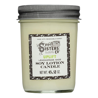 Spinster Sisters Co. - Body Lotion Candle Uplift - Case Of 4-6.2 Oz - Orca Market