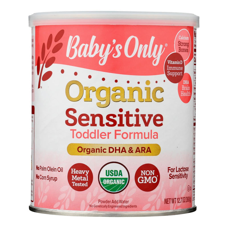 Babys Only Organic Toddler Formula - Organic - Lactorelief - Lactose Free - 12.7 Oz - Case Of 6 - Orca Market