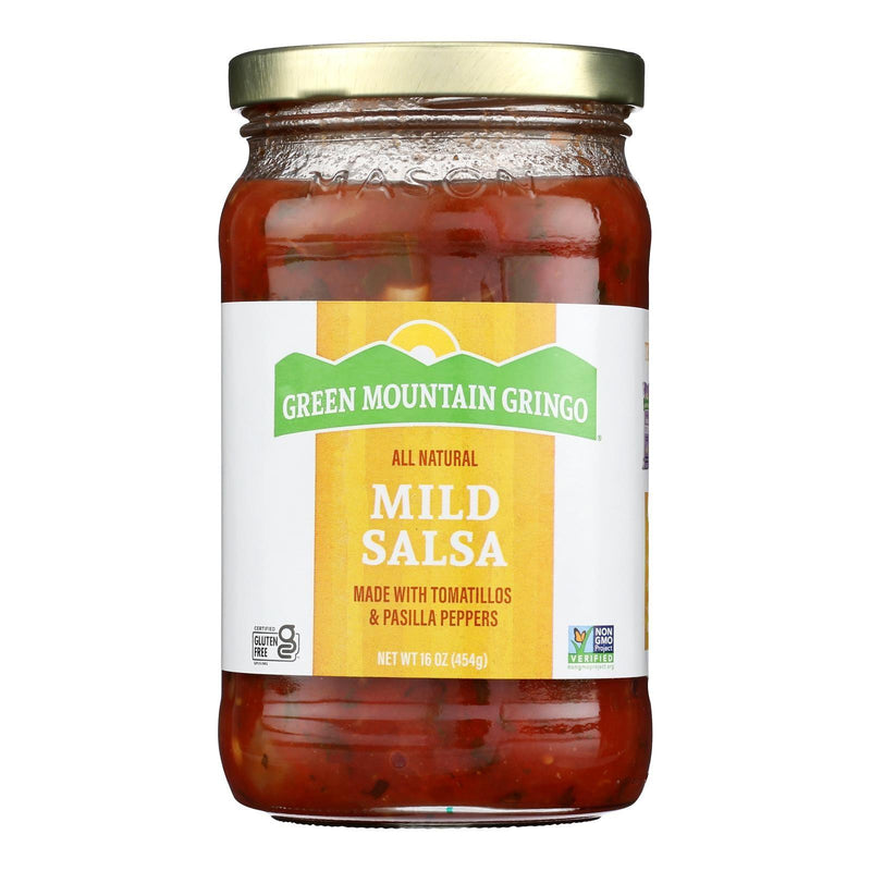 Green Mountain Gringo Mild Salsa - Case Of 12 - 16 Oz. - Orca Market