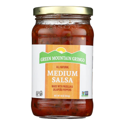 Green Mountain Gringo Medium Salsa - Case Of 12 - 16 Oz. - Orca Market