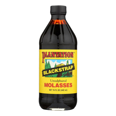 Plantation Blackstrap Molasses Syrup - Unsulphured - Case Of 12 - 15 Fl Oz. - Orca Market