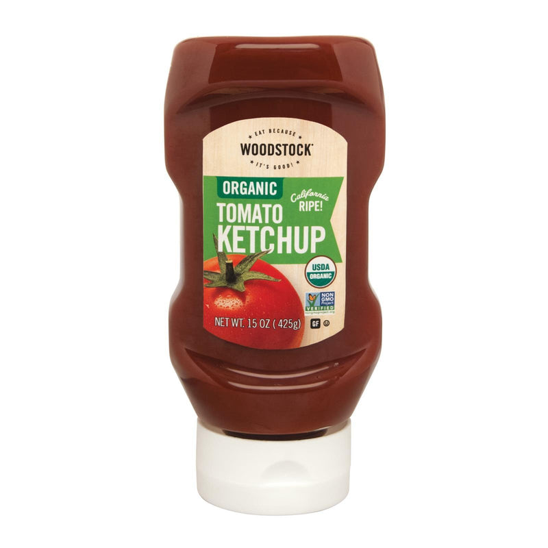 Woodstock Organic Tomato Ketchup - Case Of 16 - 15 Oz - Orca Market