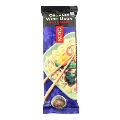 Koyo Organic Wide Udon Noodles - Case Of 12 - 8 Oz - Orca Market