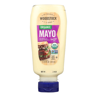 Woodstock Organic Mayo - Case Of 12 - 11.25 Oz - Orca Market