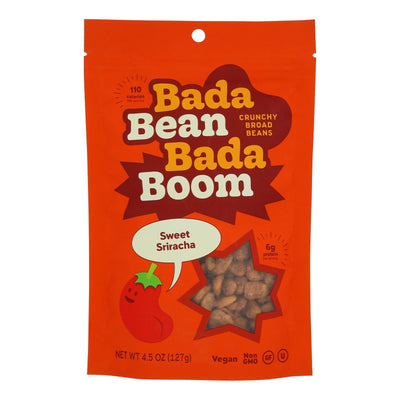 Bada Bean Bada Boom - Crunchy Beans Sweet Sriracha - Case Of 6-4.5 Oz - Orca Market