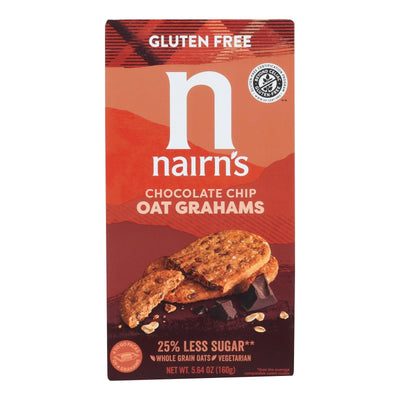 Nairn's - Cookie Gluten Free Chocolate Chips Oatgrahm - Case Of 6-5.64 Oz - Orca Market