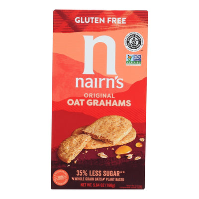 Nairn's - Cookie Gluten Free Oat Grahams Original - Case Of 6-5.64 Oz - Orca Market