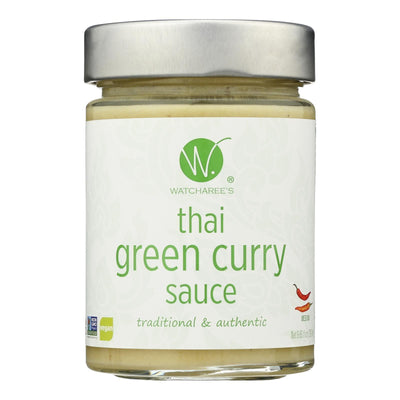 Watcharee's - Sauce Thai Green Curry - Case Of 6-9.8 Fz - Orca Market