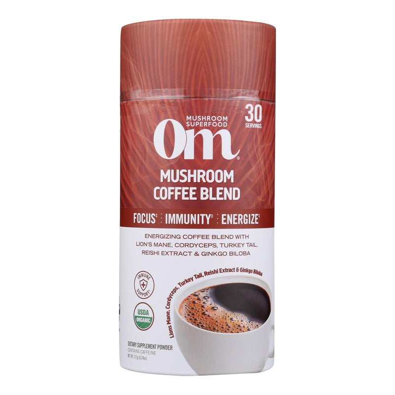 Om - Mushroom Coffee Blend - 1 Each -6.24 Oz - Orca Market