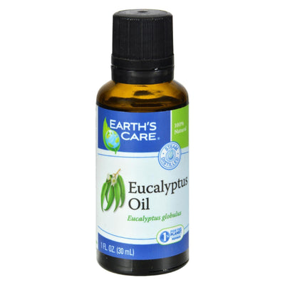 Earth's Care Essential Oil - 100 Percent Pure - Natr - Eucalyptus - 1 Fl Oz - Orca Market