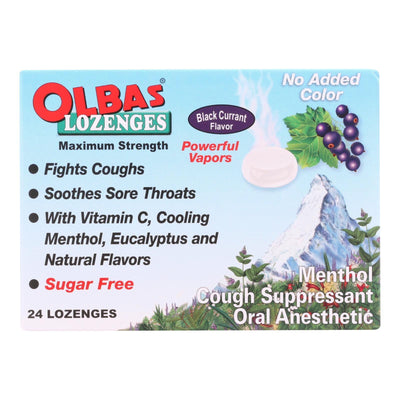 Olbas Lozenges Black Currant Menthol - 1 Each - 24 Ct - Orca Market