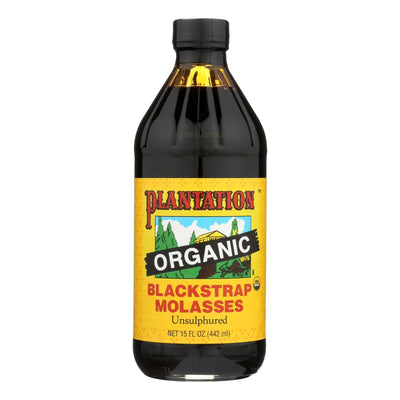 Plantation Organic Blackstrap Molasses Syrup - Case Of 12 - 15 Oz. - Orca Market