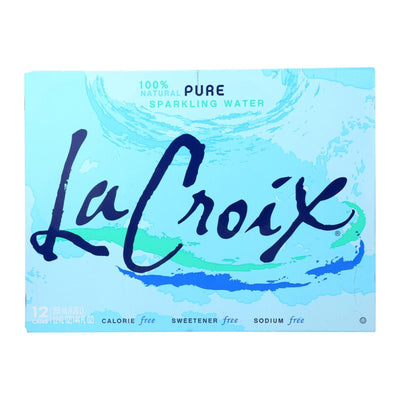 Lacroix Natural Sparkling Water - Case Of 2 - 12 Fl Oz. - Orca Market