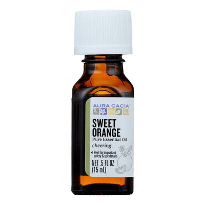 Aura Cacia - Essential Oil Sweet Orange - 0.5 Fl Oz - Orca Market